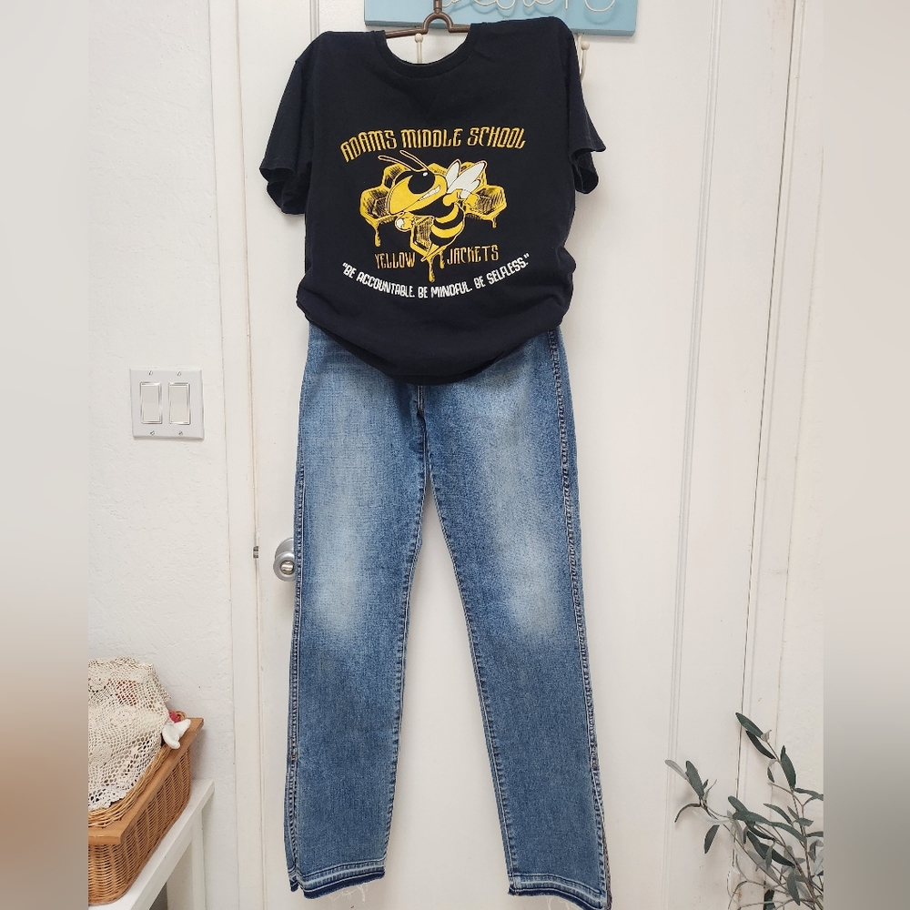 NWOT-For All Mankind Women Designer Tailorless Dojo In Heidi  Jeans Size:32